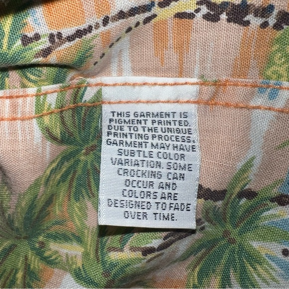 Reyn Spooner Button Up Short Sleeve Hawaiian Shirt Tailored Fit Men’s XXL - Picture 7 of 7